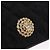 CHANEL Matelasse Chain Shoulder Bag Nylon Black Gold Tone CC - vista 18