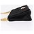 CHANEL Matelasse Chain Shoulder Bag Nylon Black Gold Tone CC - vista 4