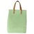 LOUIS VUITTON Monogram Vernis Reade MM Hand Bag Peppermint M91305 - vista 13