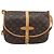 LOUIS VUITTON Monogram Saumur 30 Shoulder Bag M42256 LV - vista 3