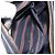 LOEWE Anagram Shoulder Bag Leather Navy Gold - vista 22