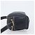 LOEWE Anagram Shoulder Bag Leather Navy Gold - vista 4