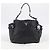 PRADA Shoulder Bag Leather Black Silver - vista 12