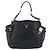 PRADA Shoulder Bag Leather Black Silver - vista 13
