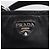 PRADA Shoulder Bag Leather Black Silver - vista 18
