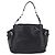PRADA Shoulder Bag Leather Black Silver - vista 2
