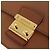Miu Miu Madras Hand Bag Leather 2way Brown Gold - vista 24