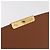Miu Miu Madras Hand Bag Leather 2way Brown Gold - vista 26