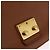 Miu Miu Madras Hand Bag Leather 2way Brown Gold - vista 27