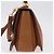 Miu Miu Madras Hand Bag Leather 2way Brown Gold - vista 3