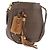 Chloé Chloe Eden Shoulder Bag Leather Gray Gold