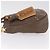 Chloé Chloe Eden Shoulder Bag Leather Gray Gold - vista 6