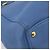 Miu Miu Tote Bag Leather Blue Gold - vista 17