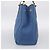 Miu Miu Tote Bag Leather Blue Gold - vista 4