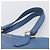 Miu Miu Tote Bag Leather Blue Gold - vista 8