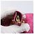PRADA Chain Shoulder Bag Nylon Pink Gold - vista 21