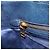 Miu Miu Hand Bag Vitellolux 2way Navy Gold - vista 21