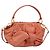 PRADA Hand Bag Leather 2way Pink Gold Tone