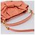 PRADA Hand Bag Leather 2way Pink Gold Tone - vista 7