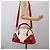 Miu Miu Hand Bag Leather 2way Red Gold - vista 30