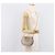 Chloé Chloe Pixy Hand Bag Leather 2way Beige Gold - vista 23