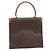 Céline CELINE Macadam Canvas Hand Bag PVC Leather Brown Gold - vista 2