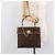Céline CELINE Macadam Canvas Hand Bag PVC Leather Brown Gold - vista 26
