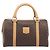 Céline CELINE Macadam Canvas Hand Bag PVC Leather Brown Gold - vista 2