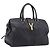 Autre Marque Saint Laurent Cabas Hand Bag Leather 2way Black Gold 311220