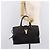 Autre Marque Saint Laurent Cabas Hand Bag Leather 2way Black Gold 311220 - vista 29
