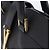 Autre Marque Saint Laurent Cabas Hand Bag Leather 2way Black Gold 311220 - vista 9