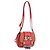 Miu Miu Madras Shoulder Bag Leather Orange Gold