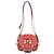 Miu Miu Madras Shoulder Bag Leather Orange Gold - vista 13