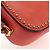 Miu Miu Madras Shoulder Bag Leather Orange Gold - vista 17