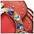 Miu Miu Madras Shoulder Bag Leather Orange Gold - vista 22