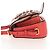 Miu Miu Madras Shoulder Bag Leather Orange Gold - vista 3