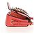 Miu Miu Madras Shoulder Bag Leather Orange Gold - vista 4