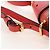 Miu Miu Madras Shoulder Bag Leather Orange Gold - vista 8