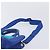PRADA Canapa PM Hand Bag Canvas 2way Blue Gold Tone - vista 15