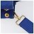 PRADA Canapa PM Hand Bag Canvas 2way Blue Gold Tone - vista 16