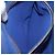 PRADA Canapa PM Hand Bag Canvas 2way Blue Gold Tone - vista 25
