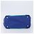 PRADA Canapa PM Hand Bag Canvas 2way Blue Gold Tone - vista 5