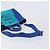 PRADA Canapa PM Hand Bag Canvas 2way Blue Gold Tone - vista 8