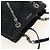 Miu Miu Matelasse Chain Shoulder Bag Leather 2way Black Silver - vista 6