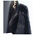 PRADA Gathered Chain Shoulder Bag Leather Black Gold Tone - vista 20