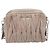Miu Miu Matelasse Chain Shoulder Bag Leather Beige Silver - vista 13