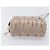 Miu Miu Matelasse Chain Shoulder Bag Leather Beige Silver - vista 5