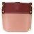 Chloé Chloe Abby Rocky Shoulder Bag Leather Pink Gold Tone - vista 3