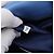 Miu Miu Matelasse Hand Bag Cotton 2way Blue Silver - vista 11