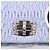 Miu Miu Matelasse Hand Bag Cotton 2way Blue Silver - vista 21